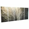 Wholesale 🎉 Miles Shay Metal Art "Radiance Gold Silver" Large Metal Wall Art By Miles Shay, 5-Piece Set 💯 -Cheap wall decor Store 734195de07351908 6161 w800 h800 b1 p0