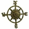 Brand new 🌟 Zeckos Antique Brass Finish Compass Rose Indoor/Outdoor Wall Hanging 🎁 -Cheap wall decor Store 7361476206cb6982 2532 w800 h800 b1 p0