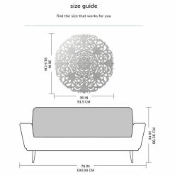 Budget 🎉 Madeleine Home Inc. Frasso White Wall Medallion, Gray 🧨 -Cheap wall decor Store 7381470002dfb8f3 4719 w800 h800 b1 p0