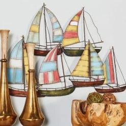 Hot Sale 🎁 Brimfield & May Coastal Multi Colored Metal Wall Decor 13867 🌟 -Cheap wall decor Store 7881ffc00b2171b2 6722 w800 h800 b0 p0