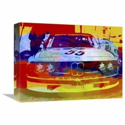 Brand new ❤️ Naxart Studio "BMW Racing Watercolor" Fine Art Print 👍