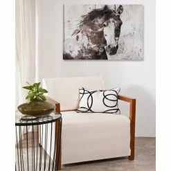 Best Pirce ❤️ Marmont Hill "Gorgeous Horse" Painting Print On Wrapped Canvas, 45"x30" 😍 -Cheap wall decor Store 7ea19d8b07975979 2883 w800 h800 b0 p0