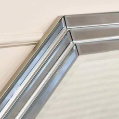 Brand new ✔️ Empire Art Direct Beveled Multi Faceted Octagons Wall Mirror, 1" Beveled Center, Wood Frame ⭐ -Cheap wall decor Store 8001f80d0e7af280 6016 w800 h800 b0 p0