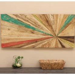 Coupon 😍 Brimfield & May Rustic Brown Teak Wood Wall Decor 38435 🎁 -Cheap wall decor Store 80b173f20b217504 6719 w800 h800 b0 p0