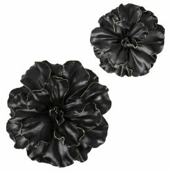 Promo 😉 Sagebrook Home Black Wall Flower, Sculpture 10" 😉 -Cheap wall decor Store 87b1e1c70230e99e 3797 w800 h800 b1 p0