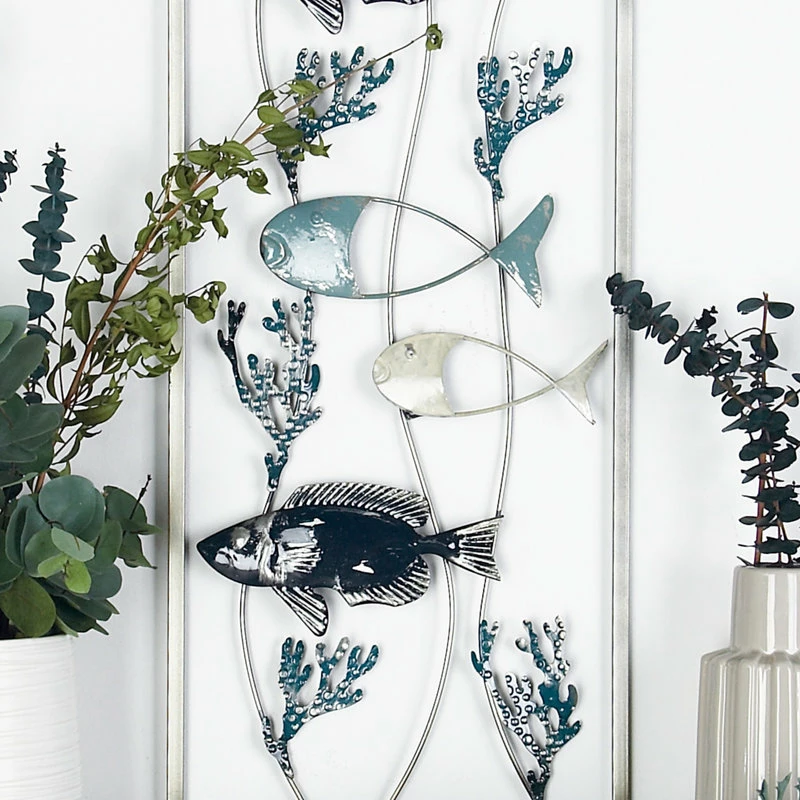 Cheapest π― Brimfield & May Coastal Blue Metal Wall Decor 23473 π 7 Cheapest π― Brimfield & May Coastal Blue Metal Wall Decor 23473 π - Image 5