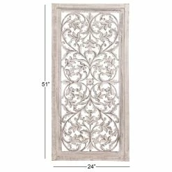 Deals 🛒 Brimfield & May Traditional Cream Mango Wood Wall Decor 34132 🛒 -Cheap wall decor Store 8f412eba03927f4e 6753 w800 h800 b1 p0