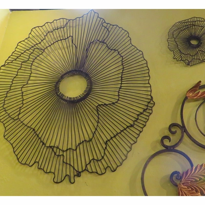 Brand new ๐คฉ Dr. Livingstone I Presume Modern 40" Wire Flower Wall Art, Contemporary Metal Sculpture โ 7 Brand new ๐คฉ Dr. Livingstone I Presume Modern 40" Wire Flower Wall Art, Contemporary Metal Sculpture โ - Image 5