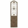 Best deal 🥰 Brimfield & May Brown Wood Rustic Scroll Door Inspired Wall Decor With Metal Wire 19" X 1" X 72" ✔️ -Cheap wall decor Store 9501faf00b217b93 6912 w800 h800 b1 p0