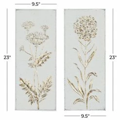 Deals 🧨 Brimfield & May Set Of 2 Metal Farmhouse Floral Wall Decor 89525 🔔 -Cheap wall decor Store 9511cf540f57f4c8 6679 w800 h800 b1 p0