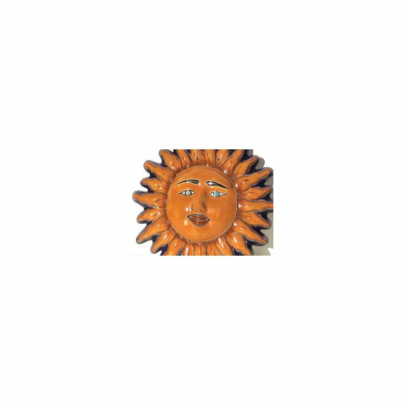 Deals 🛒 Fine Crafts & Imports Talavera Ceramic Sun Face 🔔 4 Deals 🛒 Fine Crafts & Imports Talavera Ceramic Sun Face 🔔 - Image 2