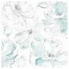 Coupon 🥰 York Wallcoverings CL2517 Floral Dreams Wallpaper Blue. Green ✔️ -Cheap wall decor Store 99316df70d78cd05 6853 w800 h800 b1 p0