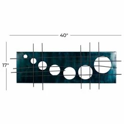 New 🛒 Brimfield & May Contemporary Dark Blue Metal Wall Decor 35898 🎁 -Cheap wall decor Store 9ba1246d0077681f 6753 w800 h800 b1 p0