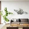 Cheapest ✔️ Nova Of California Graceful 26" Wall Art Crafted From Ground Stainless Steel 👏 -Cheap wall decor Store 9cf18f140052b39c 5619 w800 h800 b0 p0