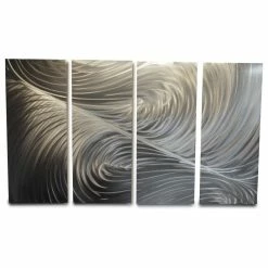Top 10 🥰 Miles Shay Metal Art Metal Art Wall Art Decor Abstract Contemporary Modern Sculpture- Echo 36x63 🔥