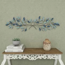 Budget 😍 Brimfield & May Traditional Blue Metal Wall Decor 95457 🤩 -Cheap wall decor Store a001e14c02325bf9 6892 w800 h800 b0 p0
