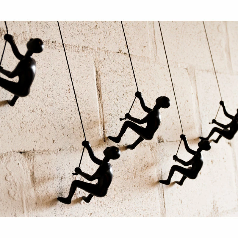 Best Pirce ๐ CLIMBING MAN WALL ART Climbing Man, Black, 5 Pack ๐ 5 Best Pirce ๐ CLIMBING MAN WALL ART Climbing Man, Black, 5 Pack ๐ - Image 3