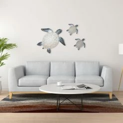 Hot Sale ❤️ Eangee Sea Turtle Wall Decor Pewter With Pearl Shell 🎁 -Cheap wall decor Store a8219ff602faa2eb 3137 w800 h800 b0 p0