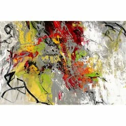 New ✨ Giant Art Peace On Earth Fine Art Giant Canvas Print 72"X48" 🧨