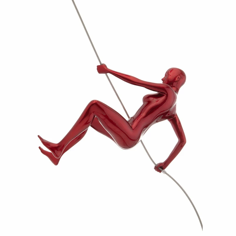 Flash Sale ๐ Finesse Decor Gold, Metallic Red, & Chrome Wall Sculpture Climbing Set ๐ 5 Flash Sale ๐ Finesse Decor Gold, Metallic Red, & Chrome Wall Sculpture Climbing Set ๐ - Image 3