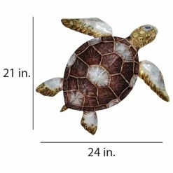 Buy 👍 Eangee Sea Turtle Wall Decor With Brown Checkered Shell 💯 -Cheap wall decor Store ad11ea7e02faa319 3262 w800 h800 b1 p0
