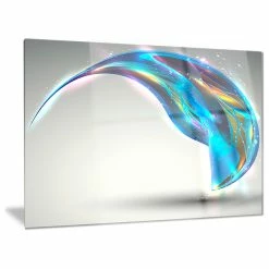 Best reviews of ⭐ Designart Inc "Fantastic Abstract Illustration" Contemporary Glossy Metal Wall Art, 40"x30" ⌛