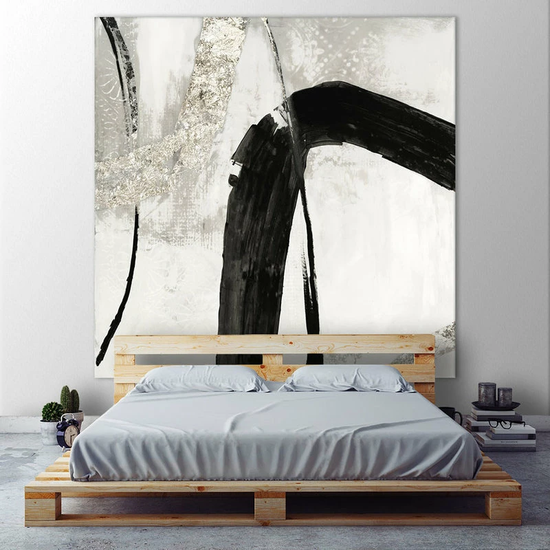 Cheap π Giant Art "Black Ink II" Fine Art Canvas Print, 72"x72" π₯ 6 Cheap π Giant Art "Black Ink II" Fine Art Canvas Print, 72"x72" π₯ - Image 4