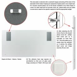 Brand new 💯 Empire Art Direct "The Angel Oak" Wall Art Frameless Free Floating Tempered Art Glass 72"x36" 😉 -Cheap wall decor Store b9118a970be1b549 7069 w800 h800 b1 p0