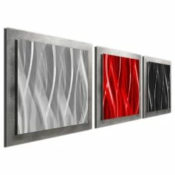 Best Sale ✔️ Modern Crowd Red Black Silver Essence, Edgy Metal Wall Decor 😀 -Cheap wall decor Store bc8119ee0b901beb 1861 w800 h800 b1 p0