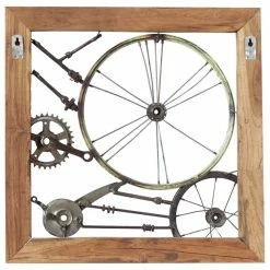 Top 10 ⌛ Brimfield & May Industrial Iron And Teak Wood Decorative Gears And Wheel Wall Decor ⌛ -Cheap wall decor Store c4912f9800c3b5ed 2324 w800 h800 b1 p0