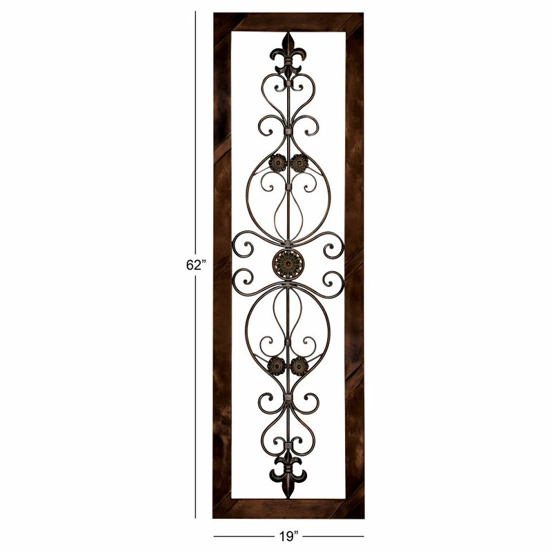 Wholesale π€© Brimfield & May Rustic Brown Metal Wall Decor 96553 𧨠4 Wholesale π€© Brimfield & May Rustic Brown Metal Wall Decor 96553 𧨠- Image 2