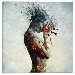 Top 10 🔥 Cortesi Home "Deliberation" By Mario Sanchez Nevado, Giclee Canvas Print, 12"x12" 🔥