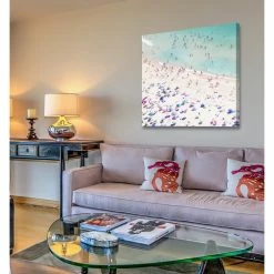 Hot Sale 🔥 Marmont Hill "Beach Love II" Print On Wrapped Canvas By Ingrid Beddoes 🔔 -Cheap wall decor Store d6c1469d081a5cb6 2693 w800 h800 b0 p0