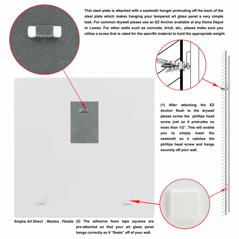 Wholesale ⌛ Empire Art Direct Blue Magnolia X-Ray Flower Wall Art Frameless Free Floating Tempered Glass Panel ⌛ 12 Wholesale ⌛ Empire Art Direct Blue Magnolia X-Ray Flower Wall Art Frameless Free Floating Tempered Glass Panel ⌛ - Image 10