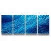 Best Sale 👍 Miles Shay Metal Art Metal Wall Art Decor Abstract Contemporary Modern Sculpture Hanging Zen- Ocean ✔️ -Cheap wall decor Store d9a1707703c582cb 6162 w800 h800 b1 p0