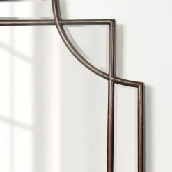 Wholesale ❤️ Uniek Minuette Decorative Framed Wall Mirror, Bronze 16x42 🧨 -Cheap wall decor Store dbc1f12d01fd87f1 6221 w800 h800 b0 p0