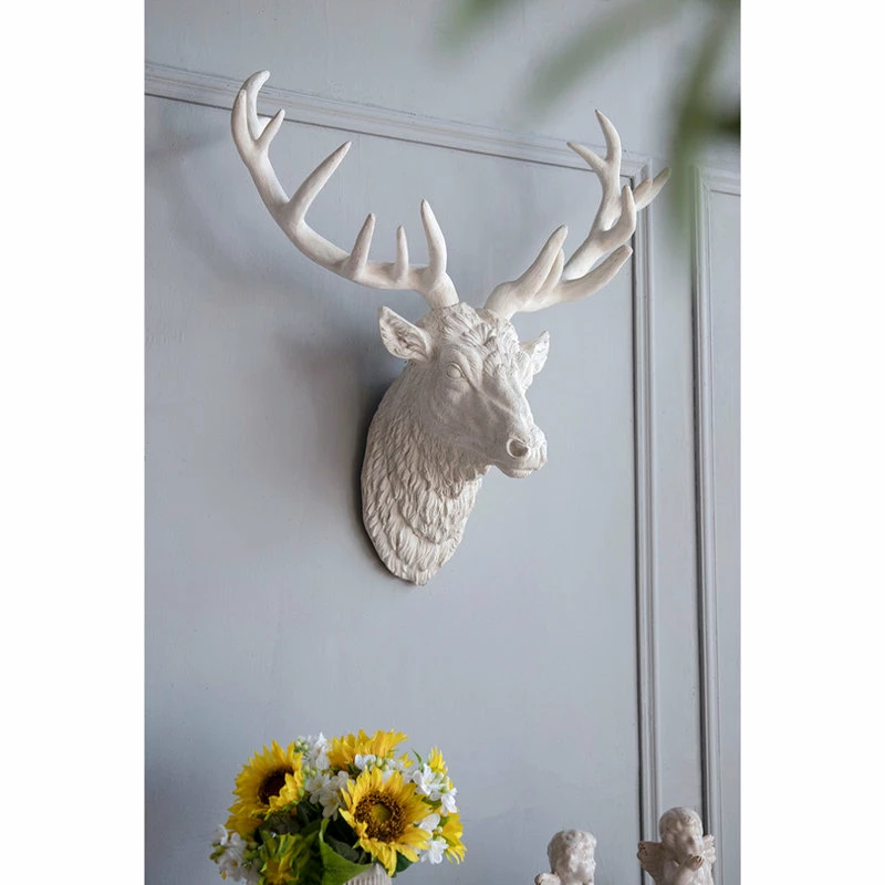 Best Sale π A&B Home Darby Deer Head Wall Sculpture 26"X13"X32" π₯ 4 Best Sale π A&B Home Darby Deer Head Wall Sculpture 26"X13"X32" π₯ - Image 2