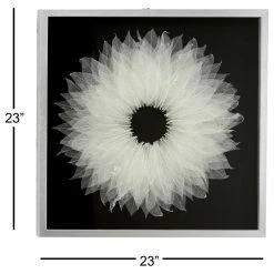 Best deal 👏 Brimfield & May White Leaf Natural Wall Decor Shadow Box With Silver Frame 🥰 -Cheap wall decor Store de217f4d0d780cec 2262 w800 h800 b1 p0