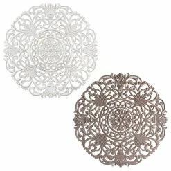 Flash Sale 🥰 Madeleine Home Inc. Frasso White Wall Medallion, White 😍 -Cheap wall decor Store e181b2f60333e802 4711 w800 h800 b1 p0