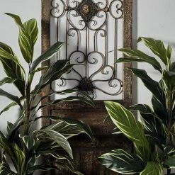 Best deal 🥰 Brimfield & May Brown Wood Rustic Scroll Door Inspired Wall Decor With Metal Wire 19" X 1" X 72" ✔️ -Cheap wall decor Store e741ce2c0262489e 6912 w800 h800 b0 p0
