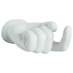 Hot Sale 🌟 Interior Illusions Plus White Come Here Wall Mount, 7.5" Long 😀