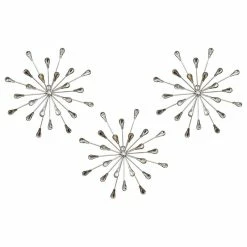 Coupon 😀 Stratton Home Decor Acrylic Burst Wall Decor (Set Of 3) 🎁