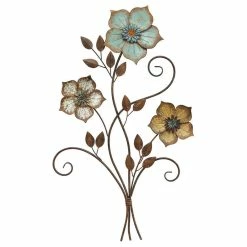Outlet ✨ Stratton Home Decor Tricolor Flower Wall Decor 🔔