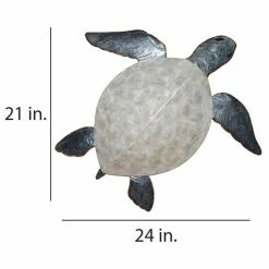 Hot Sale ❤️ Eangee Sea Turtle Wall Decor Pewter With Pearl Shell 🎁 -Cheap wall decor Store f1513f6b02faa2e5 3137 w800 h800 b1 p0