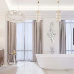 Promo 🛒 Whole House Worlds Modernist Abstract Floating Diamonds And Mirror Wall Art 💯 -Cheap wall decor Store f2c183440d8138c1 1084 w800 h800 b0 p0