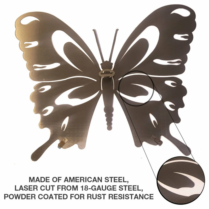 Best Sale ๐ฅฐ Next Innovations Wall Art Multi Colored Butterfly, Large ๐ 4 Best Sale ๐ฅฐ Next Innovations Wall Art Multi Colored Butterfly, Large ๐ - Image 2