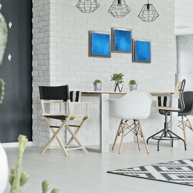 Hot Sale π Modern Crowd Blue Essence, Modern Metal Wall Art, Giclee On Metal 𧨠4 Hot Sale π Modern Crowd Blue Essence, Modern Metal Wall Art, Giclee On Metal 𧨠- Image 2