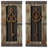 Best Pirce ✨ Brimfield & May Set Of 2 Brown Metal Rustic Wall Decor 68402 🧨 -Cheap wall decor Store f8a1e1f400c3bdd2 1651 w800 h800 b1 p0