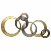 New ❤️ Stratton Home Decor Metallic Rings Wall Decor 🔔 -Cheap wall decor Store fa217f5902476e1b 8461 w800 h800 b1 p0