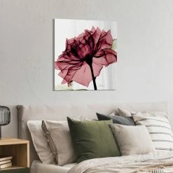 Brand new 😍 Empire Art Direct "Chianti Rose I" Flower Wall Art On Frameless Free Floating Tempered Glass Panel 😉 -Cheap wall decor Store fec128a9017bcd11 4710 w800 h800 b0 p0